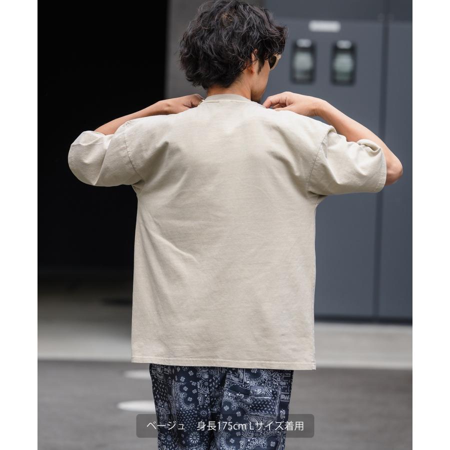 半袖Tシャツ メンズ SIDEWAY STANCE サイドウェイスタンス ピグメント加工 ヴィンテージ加工 無地 Tシャツ シンプル カットソー アメカジ スケーター ストリート | improves | 10