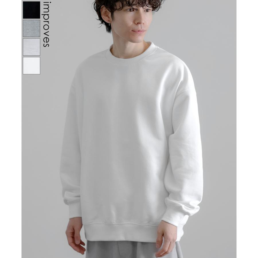 トレーナー メンズ レディース SIDEWAY STANCE サイドウェイスタンス 無地 裏毛 スウェット プルオーバー 大きめ アメカジ カジュアル スケーター ストリート | improves