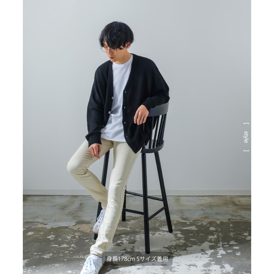 スキニーパンツ チノパン メンズ カラーチノパン ストレートチノ ストレッチ スリム 伸縮 テーパードパンツ | improves | 10