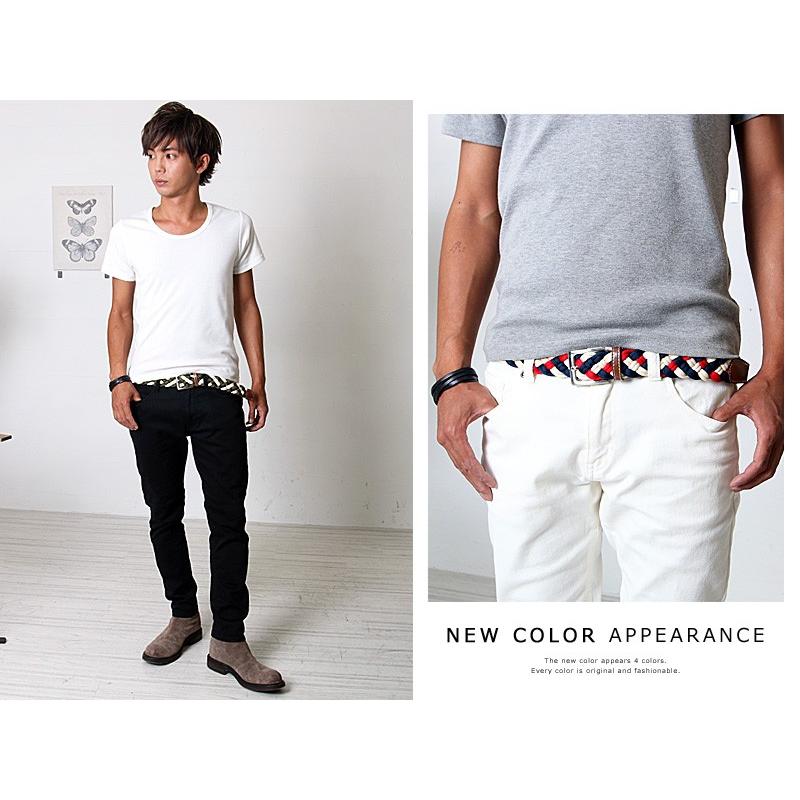 ベルト メンズ 編みこみ プレゼント | improves | 05