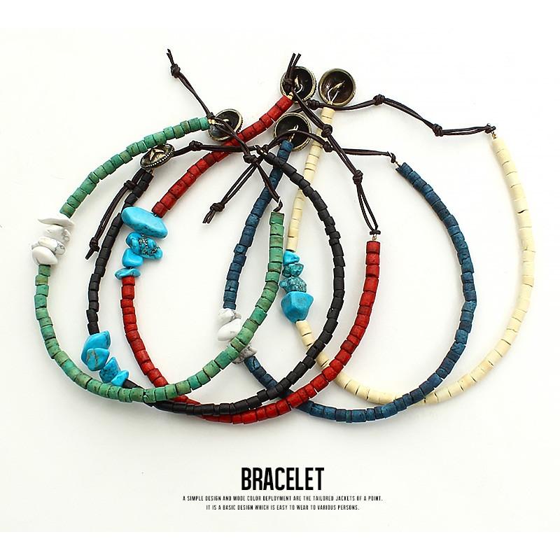 カジュアルビーズブレスレット 即納】ビーズブレスレットコレクション [サージカルスチール