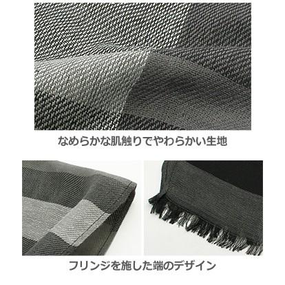 ストール メンズ 小物 グッズ チェック柄ストール | improves | 02
