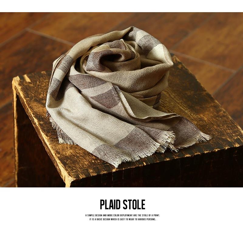 ストール メンズ 小物 グッズ チェック柄ストール | improves | 03