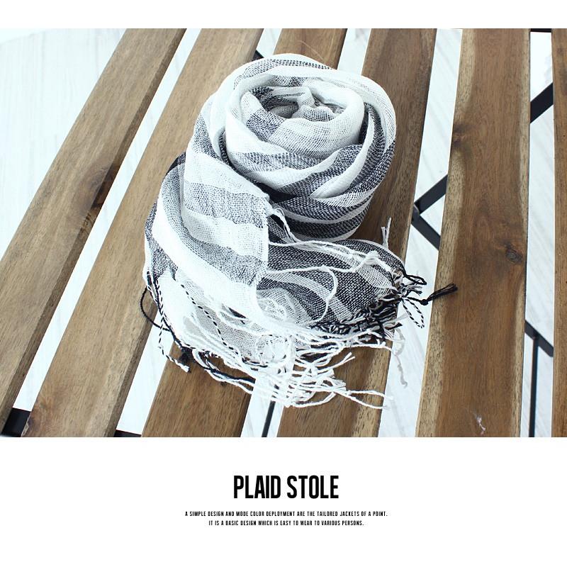 ストール メンズ 小物 グッズ チェック柄ストール | improves | 03
