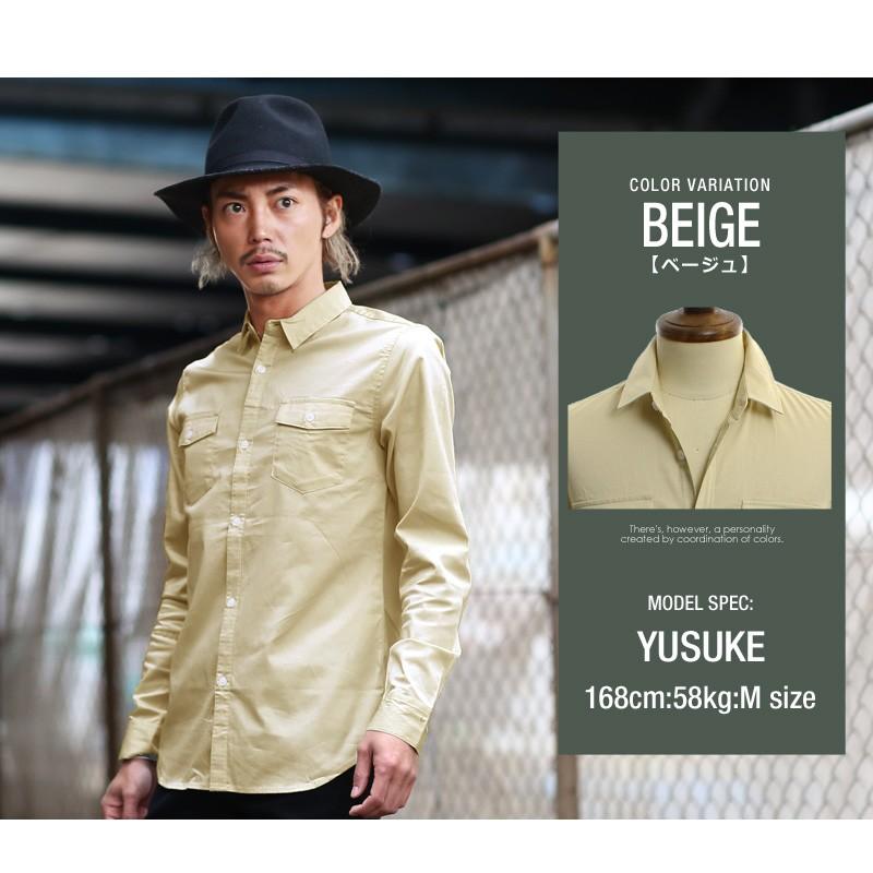 improves（インプローブス） ミリタリーシャツ メンズ シャツ 白シャツ