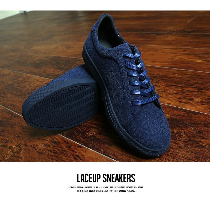 スニーカー メンズ ローカット レースアップ 靴 レザーシューズ レザースニーカー | improves | 04