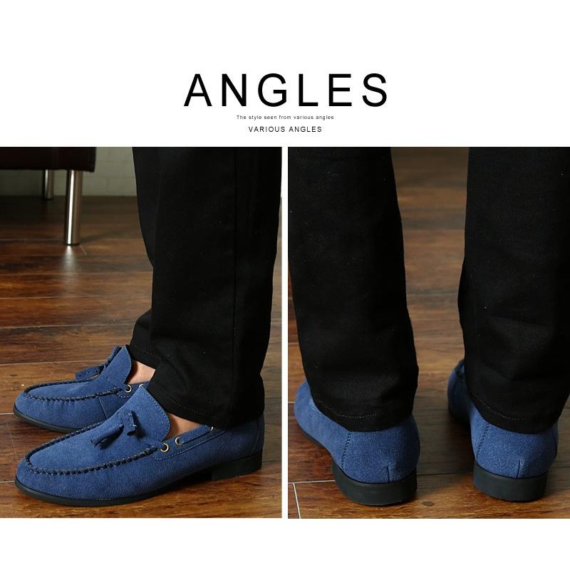 ローファー タッセル メンズ スリッポン スウェード スエード 靴 レザーシューズ カジュアルシューズ | improves | 03