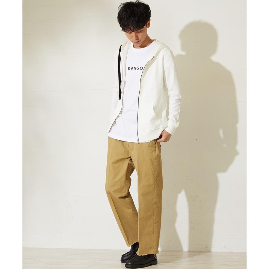 パーカー メンズ パーカ ジップアップ 長袖 無地 スウェットパーカー ボーダー ZIP トップス | improves | 03