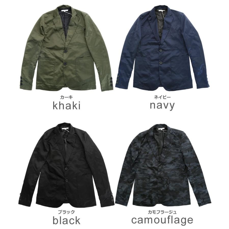 ジャケット メンズ テーラードジャケット アウター シングル 2B  ナイロン | improves | 01