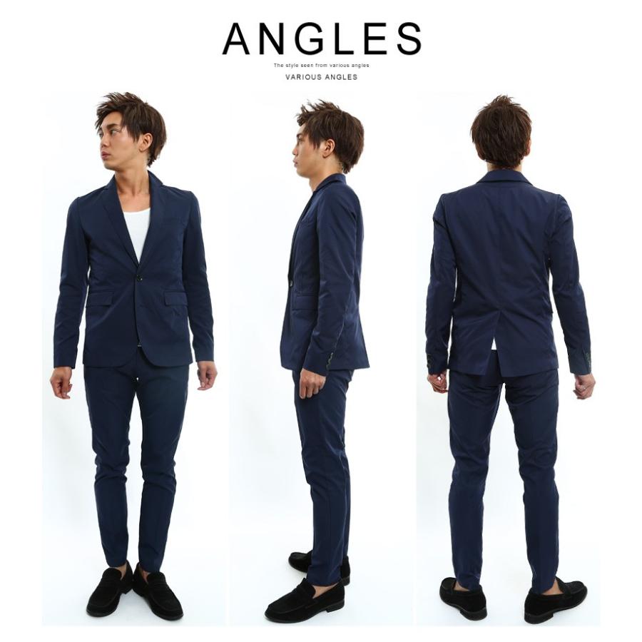 ジャケット メンズ テーラードジャケット アウター ブレザー シングル ストレッチ | improves | 03