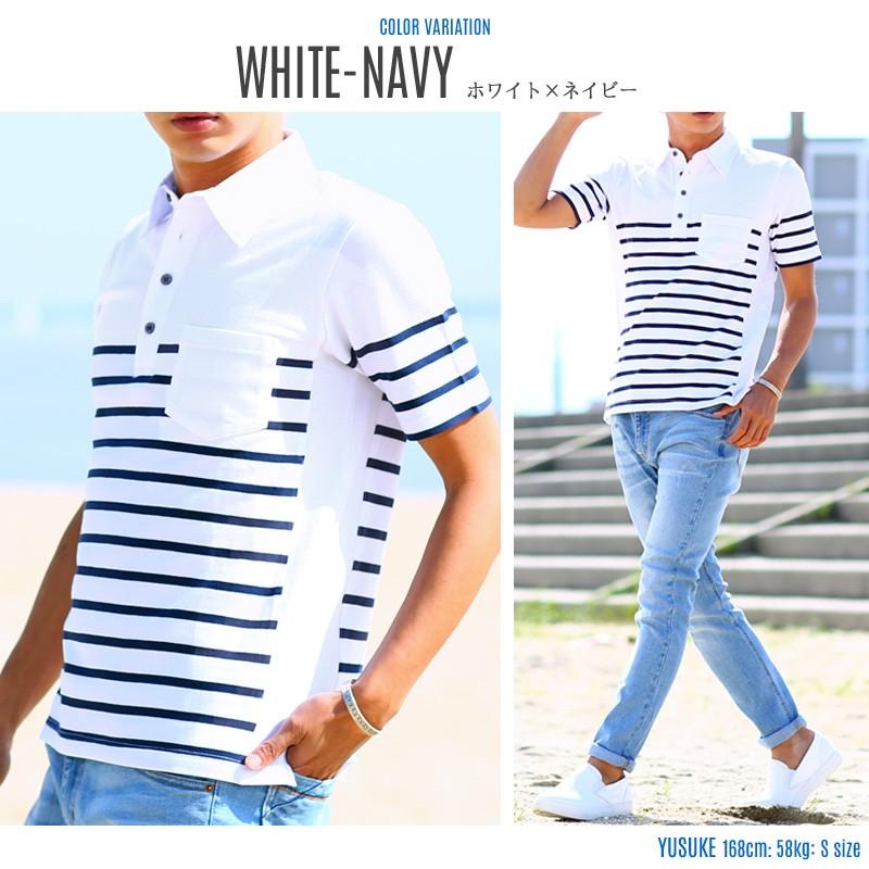 ポロシャツ メンズ 無地 半袖 ビズポロ ゴルフ 鹿の子 トップス | improves | 12