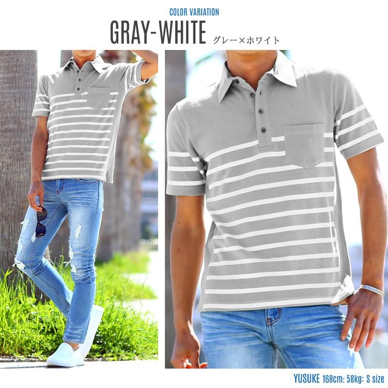ポロシャツ メンズ 無地 半袖 ビズポロ ゴルフ 鹿の子 トップス | improves | 13