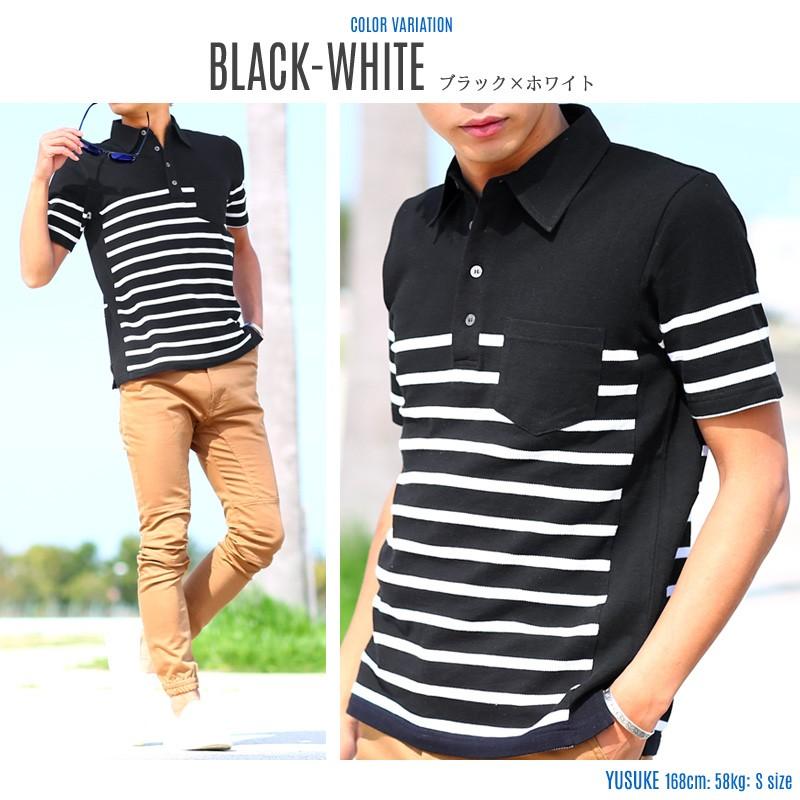 ポロシャツ メンズ 無地 半袖 ビズポロ ゴルフ 鹿の子 トップス | improves | 15