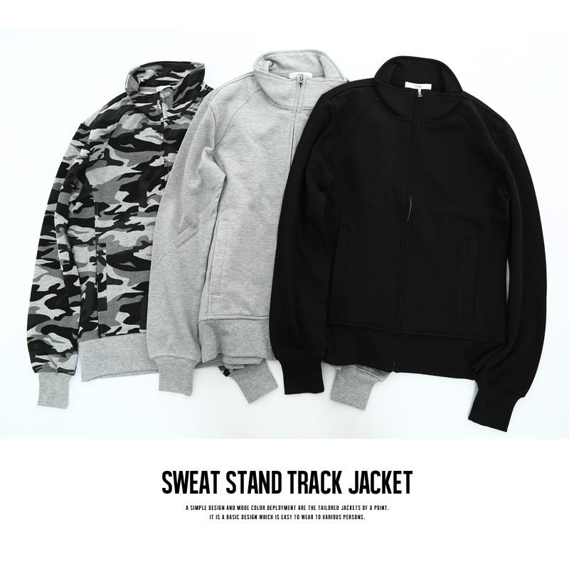 ジャケット メンズ ブルゾン アウター ジャージ スウェット トラックジャケット | improves | 04