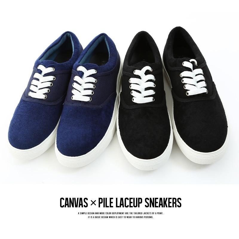 スニーカー メンズ キャンバスシューズ シューズ 靴 レースアップ ローカット | improves | 04