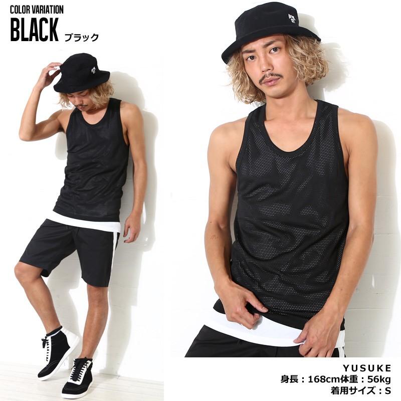 タンクトップ メンズ インナー レイヤード 無地 カットソー トップス | improves | 07