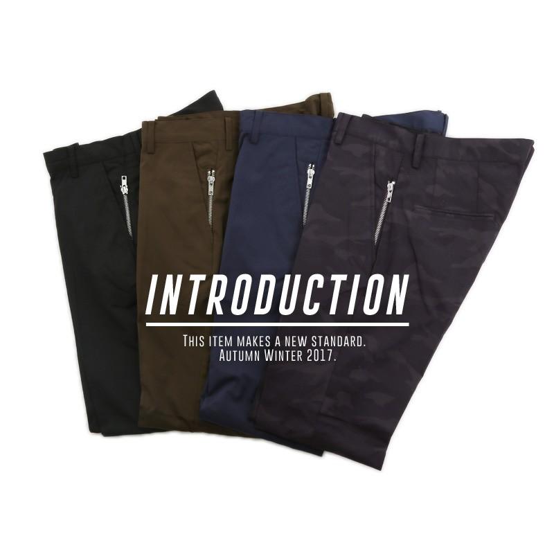 テーパードパンツ ストレッチ メンズ ボトムス アンクル スラックス イージーパンツ カジュアルスーツ クロップド | improves | 01