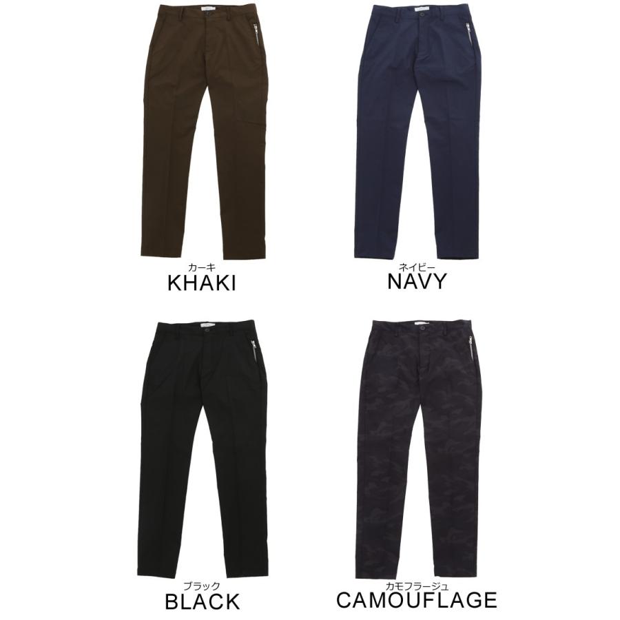 テーパードパンツ ストレッチ メンズ ボトムス アンクル スラックス イージーパンツ カジュアルスーツ クロップド | improves | 04