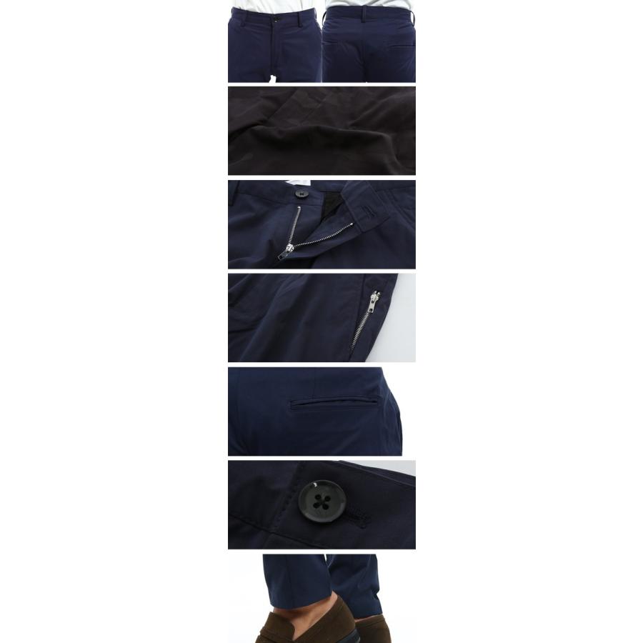 テーパードパンツ ストレッチ メンズ ボトムス アンクル スラックス イージーパンツ カジュアルスーツ クロップド | improves | 05