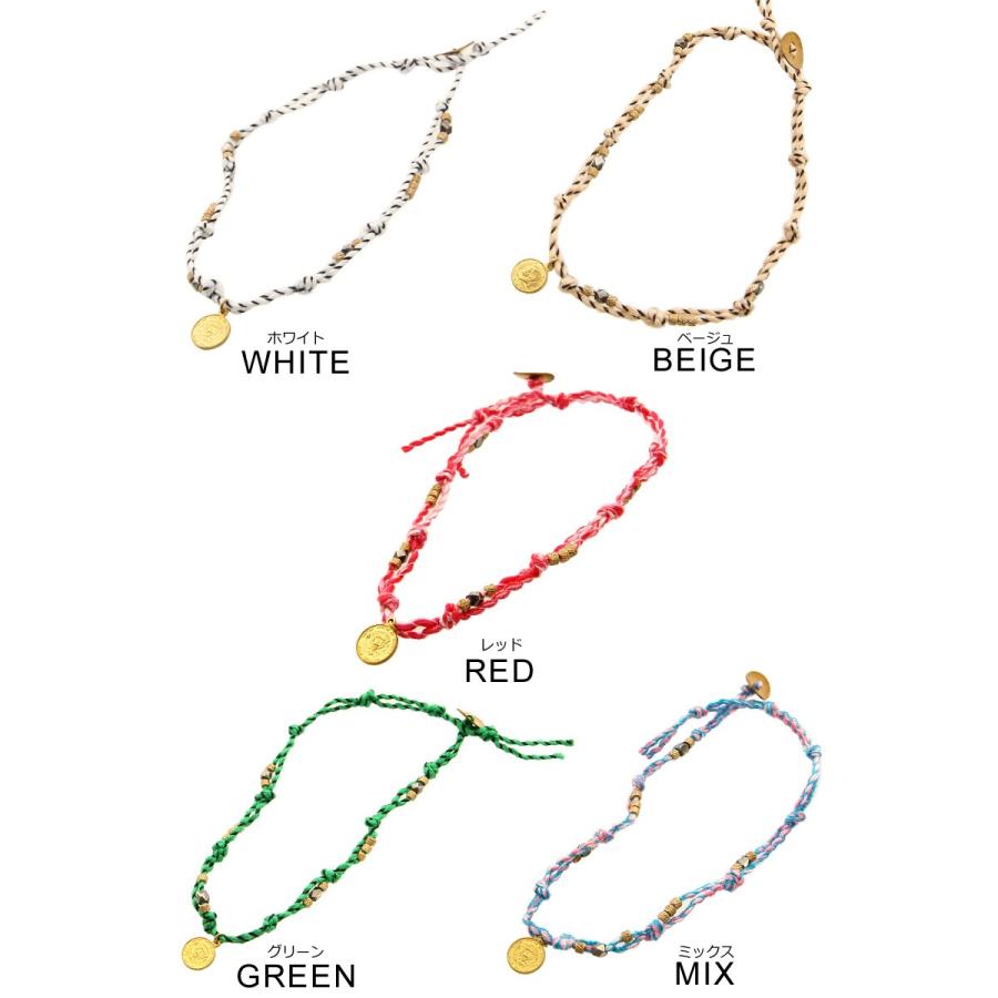 アンクレット メンズ アクセサリー メダル ビーズ プレゼント | improves | 04