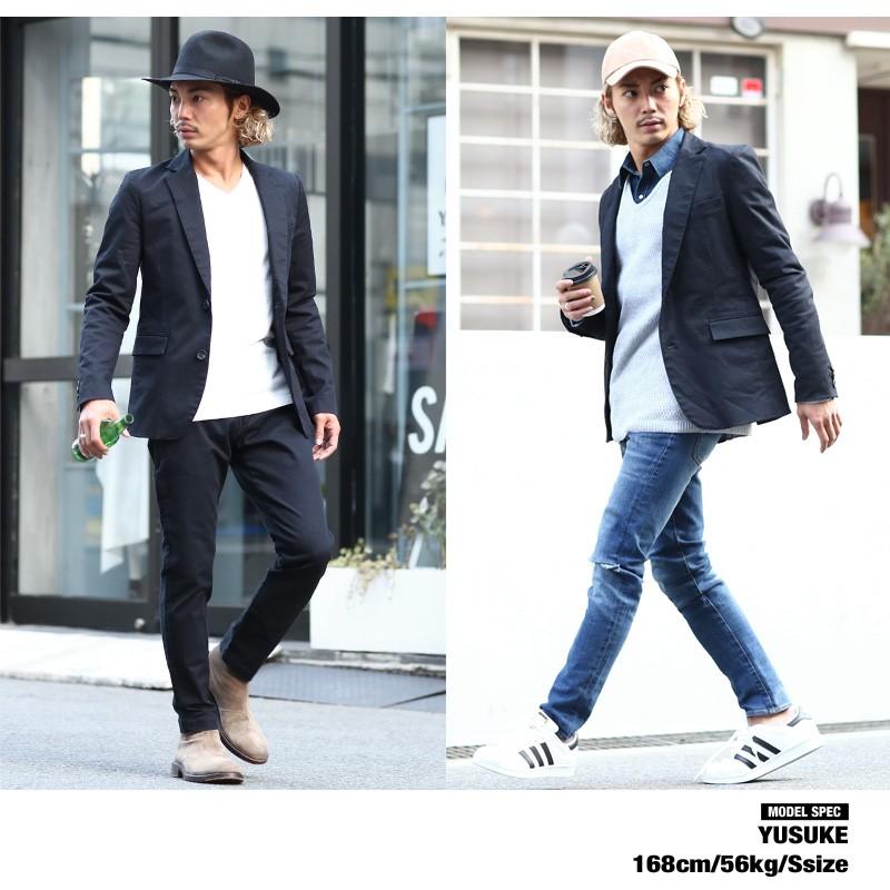 ジャケット メンズ アウター テーラードジャケット ビジネス フォーマル スプリングコート ストレッチ | improves | 14