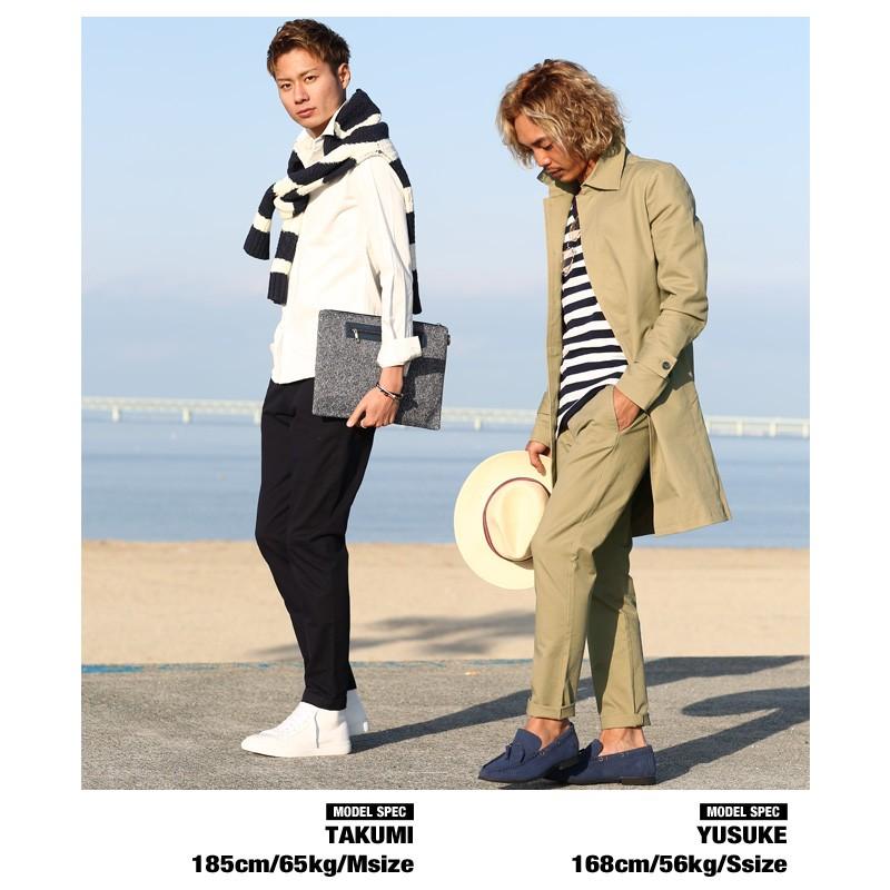 チノパン メンズ ボトムス スラックス イージーパンツ テーパード スリム ストレッチ ビジネス アンクル | improves | 15