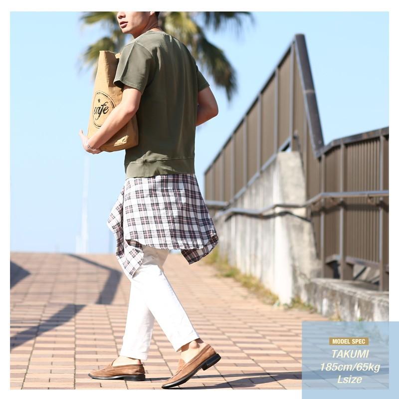 トレーナー メンズ スウェット スエット ピグメント加工 コットン トップス 半袖 無地 | improves | 10