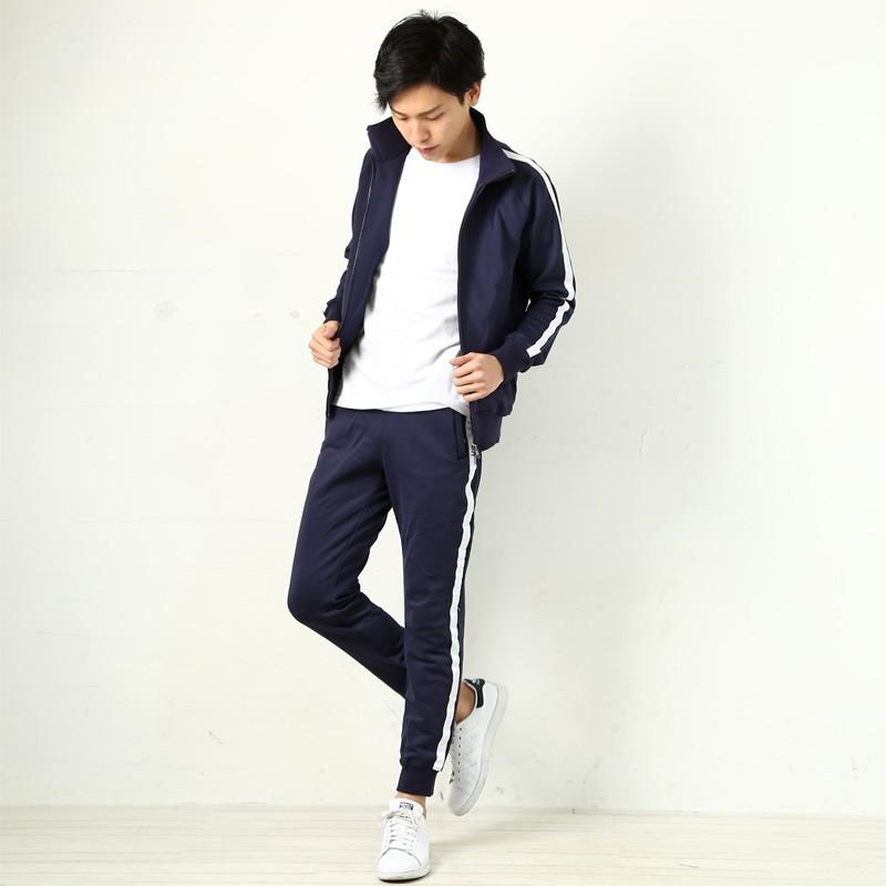 360°ストレッチ ジョガーパンツ メンズ ボトムス リブ サイドライン ジャージ スリム ストレッチ | improves | 14