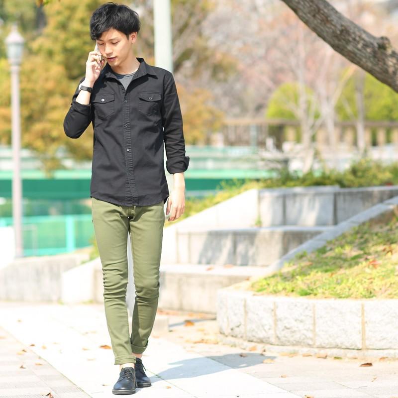 improves（インプローブス） ミリタリーシャツ メンズ シャツ 長袖