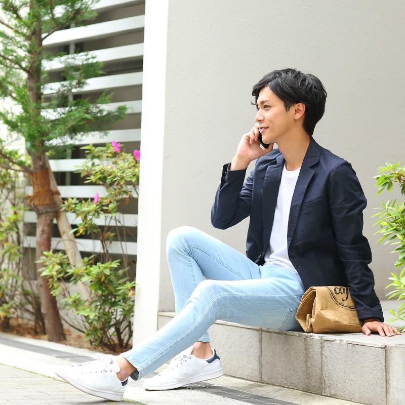 remer サマーテーラードジャケット remer ジャケット テーラードジャケット loose synthetic linen