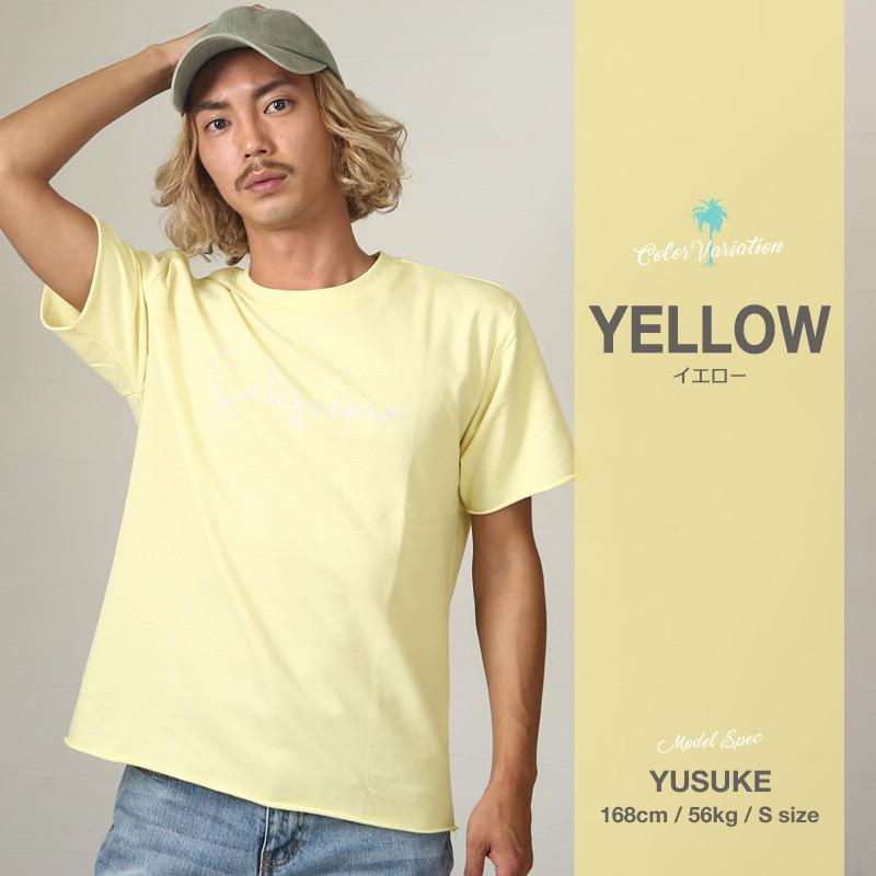 トレーナー メンズ スウェット スエット トップス  加工プリント 半袖 セットアップ可能 カジュアル | improves | 06