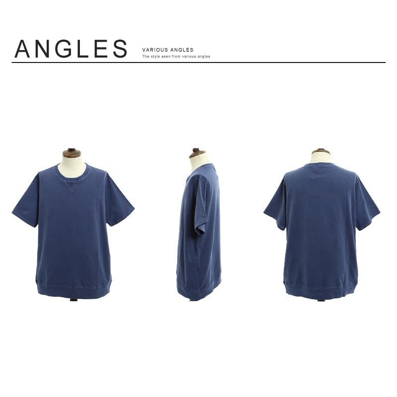 トレーナー メンズ スウェット スエット トップス  半袖 セットアップ可能 カジュアル | improves | 09