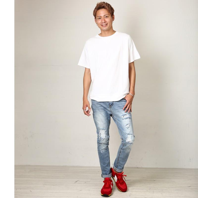 トレーナー メンズ スウェット スエット トップス  半袖 セットアップ可能 カジュアル | improves | 05