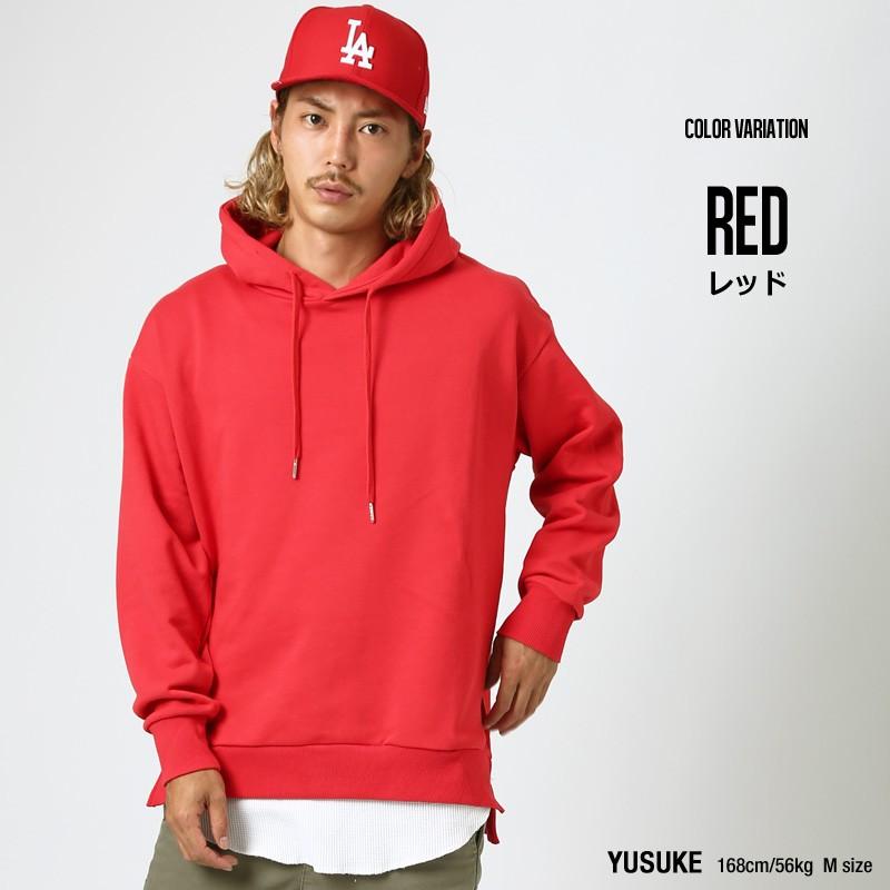 パーカー メンズ プルオーバーパーカー ビッグ ビッグシルエット サイドジップ スリット パーカ フード 裏毛 無地 Improves インプローブス 通販 Yahoo ショッピング