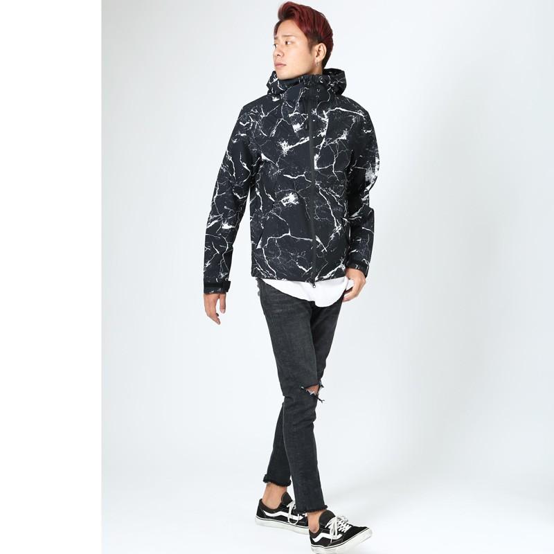 COACH 海洋迷彩 ナイロンフードジャケット マウンテンパーカー COACH 海洋迷彩 ナイロンフードジャケット マウンテンパーカー