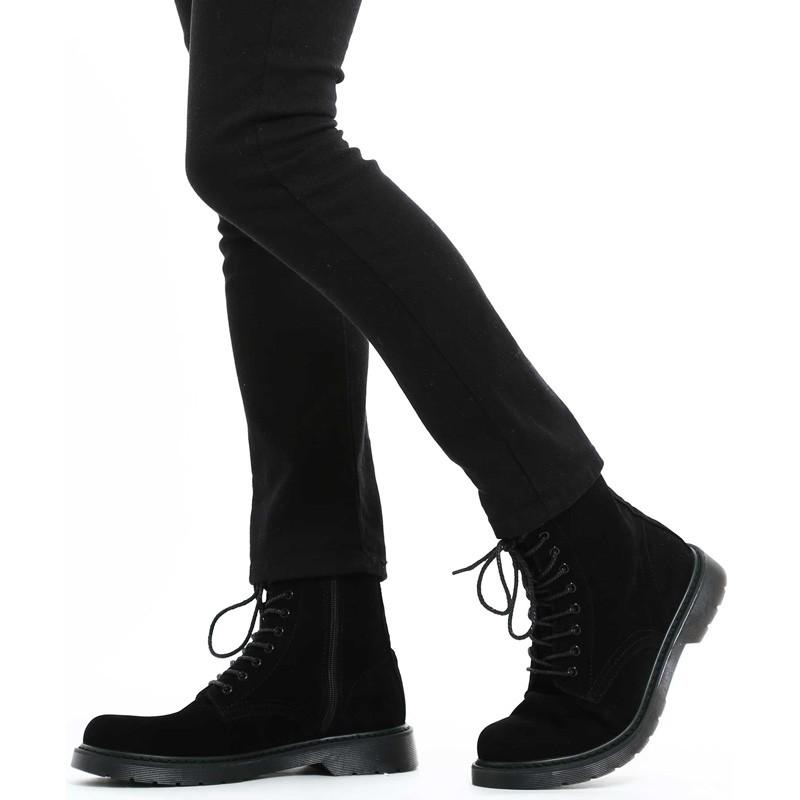 ブーツ メンズ レースアップブーツ ヴィンテージ サイドジップ ワークブーツ 靴 メンズ靴 ブーツ カジュアル スエード PUレザー | improves | 10