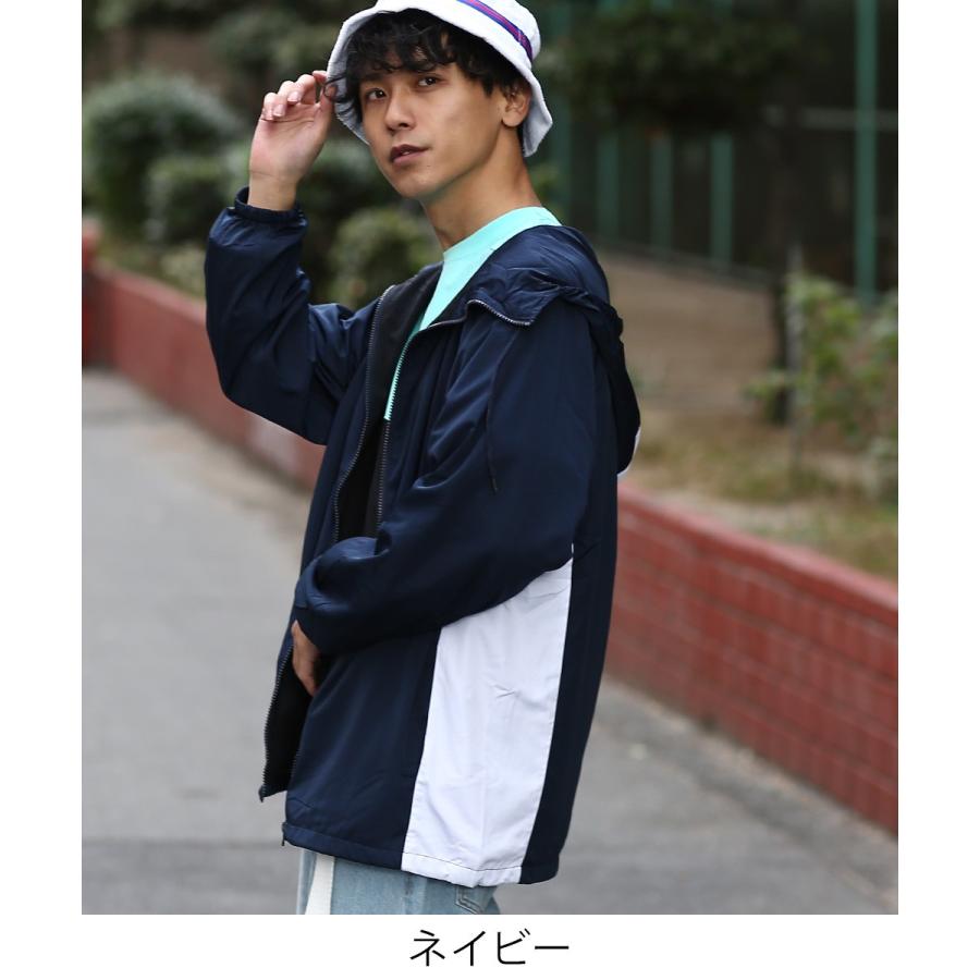 パーカー メンズ トラックジャケット フードジャケット ジップパーカー ウィンドブレーカー セットアップ可能 | improves | 10