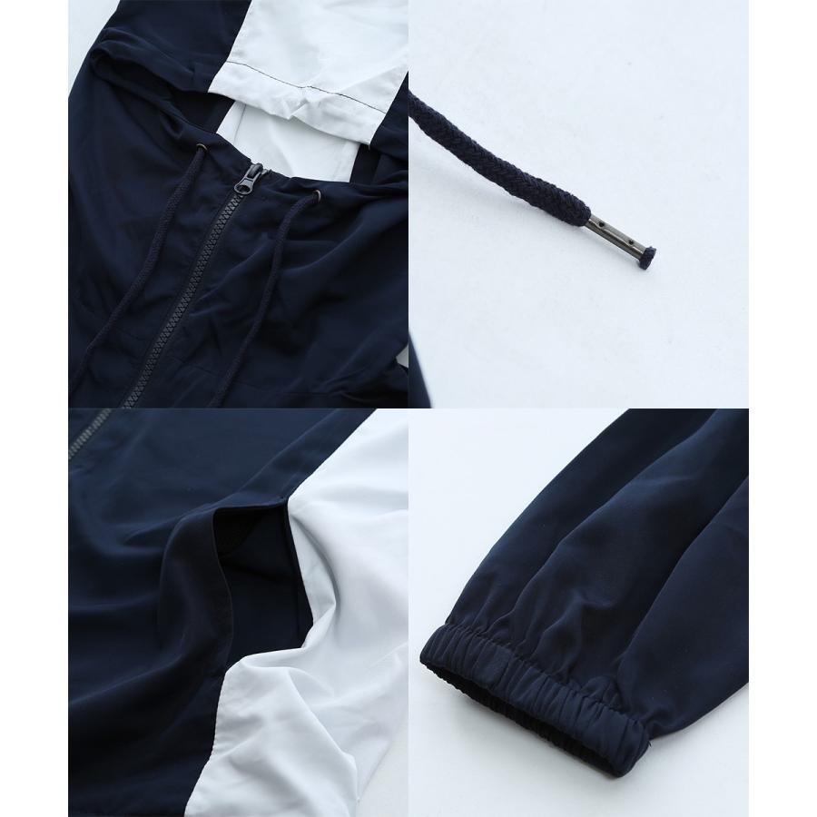 パーカー メンズ トラックジャケット フードジャケット ジップパーカー ウィンドブレーカー セットアップ可能 | improves | 19