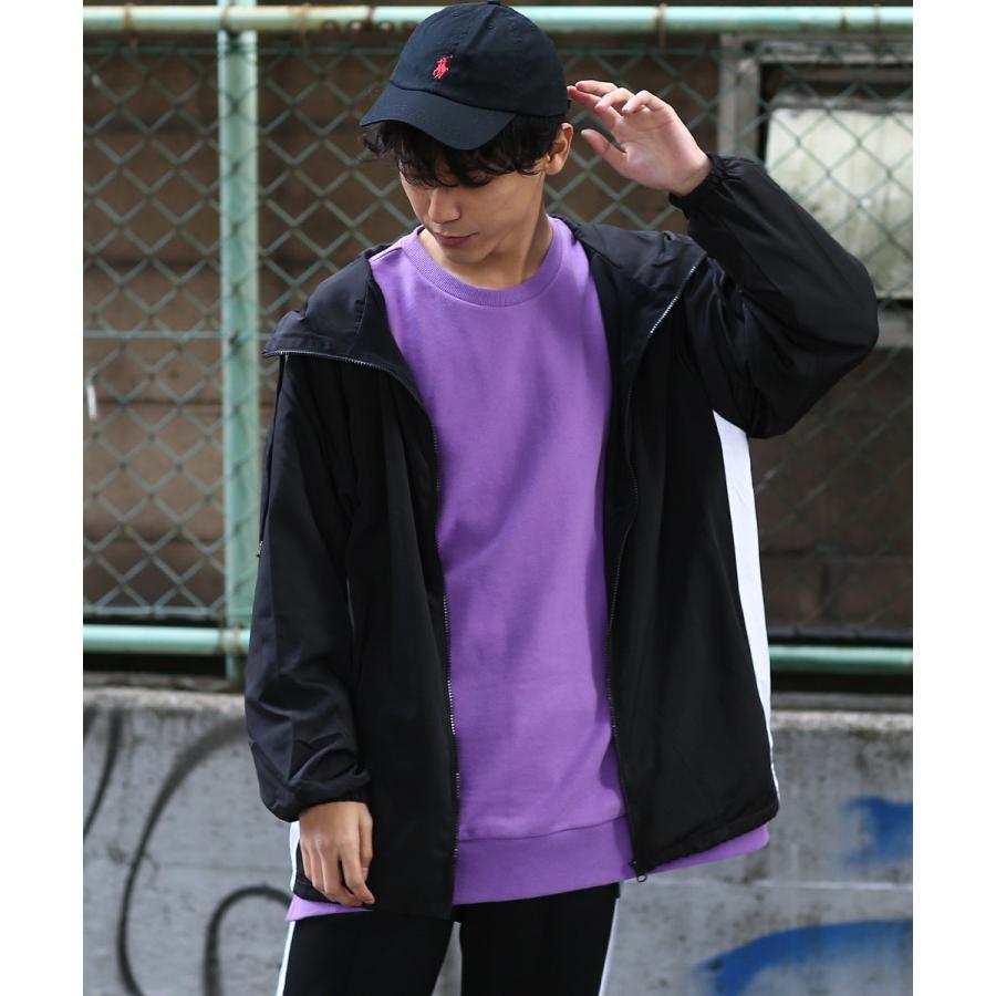 パーカー メンズ トラックジャケット フードジャケット ジップパーカー ウィンドブレーカー セットアップ可能 | improves | 06