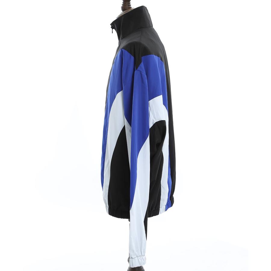 トラックジャケット メンズ シャカシャカ ナイロンジャケット ビッグシルエット オーバーサイズ 大きいサイズ ウィンドブレーカー セットアップ可能 improves | improves | 11