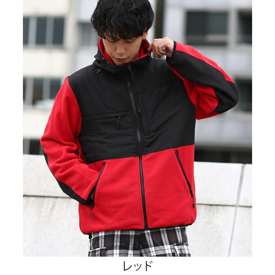 フリース メンズ ＺＩＰパーカー ジップパーカー パーカ スエット スウェット ルームウェア セットアップ可能 | improves | 01