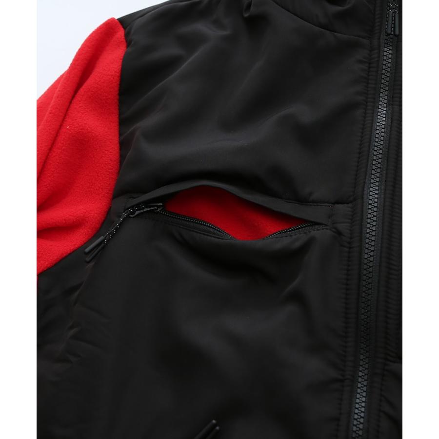 フリース メンズ ＺＩＰパーカー ジップパーカー パーカ スエット スウェット ルームウェア セットアップ可能 | improves | 17