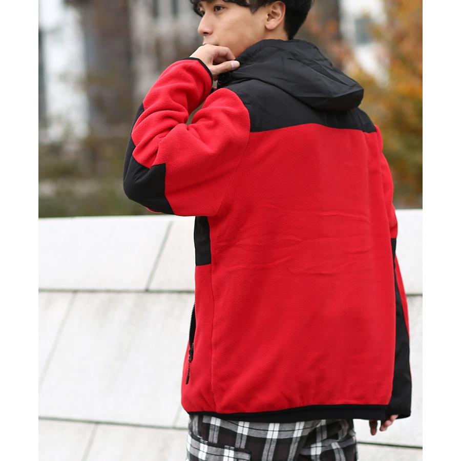 フリース メンズ ＺＩＰパーカー ジップパーカー パーカ スエット スウェット ルームウェア セットアップ可能 | improves | 03