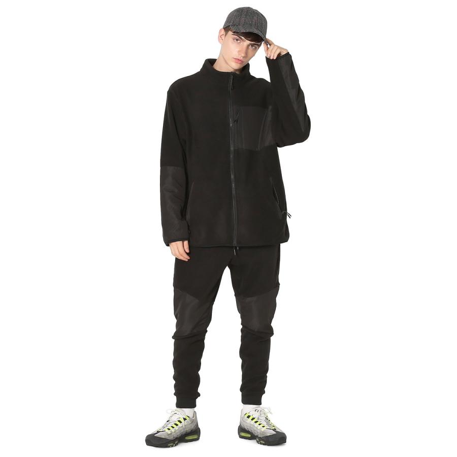 フリース メンズ トラックジャケット ジャケット スエット スウェット ルームウェア セットアップ可能 メンズファッション | improves | 17