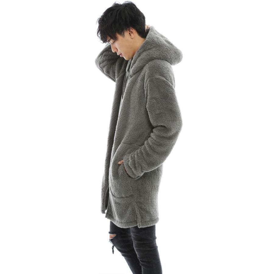 improves（インプローブス） フードコート メンズ シープボア ロング丈