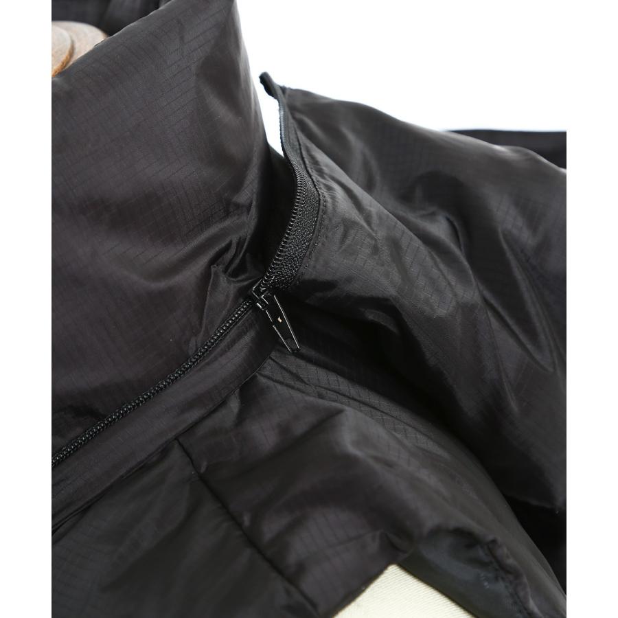 ダウンベスト メンズ フードベスト 軽量 防寒 ボリュームネック ジャンパー ジャンバー メンズファッション | improves | 11