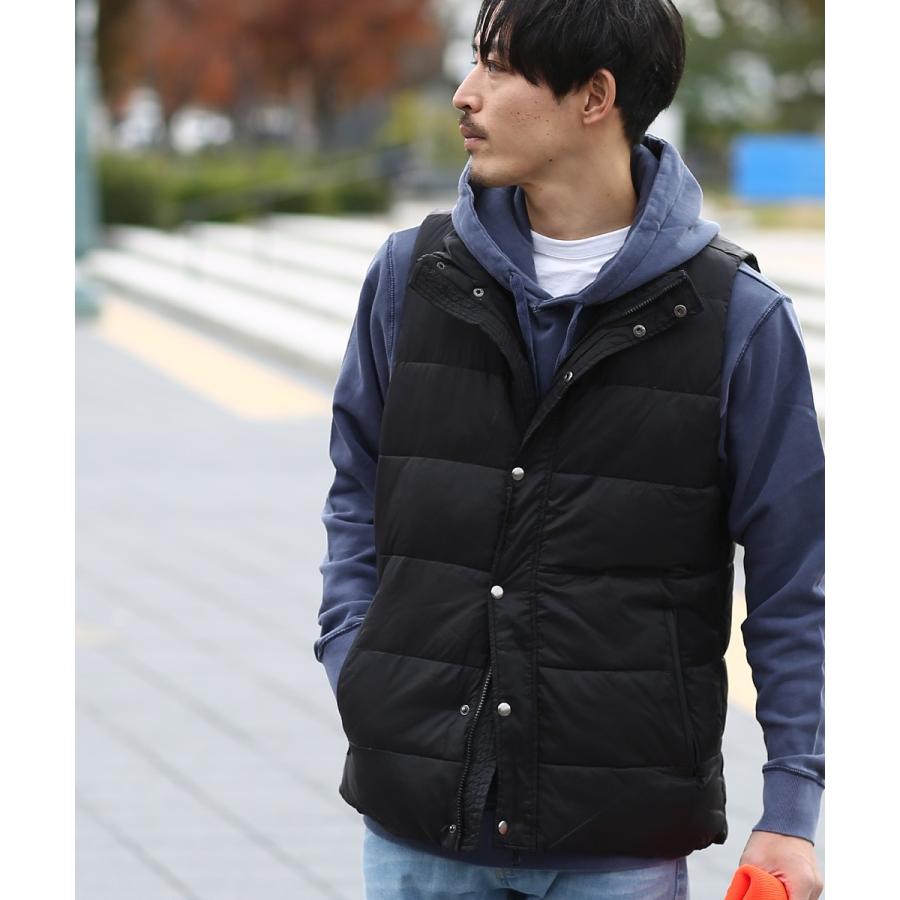   Jeans フード付きダウンベスト TOMMY HILFIGER DENIM フード付きダウンベスト S ネイビー