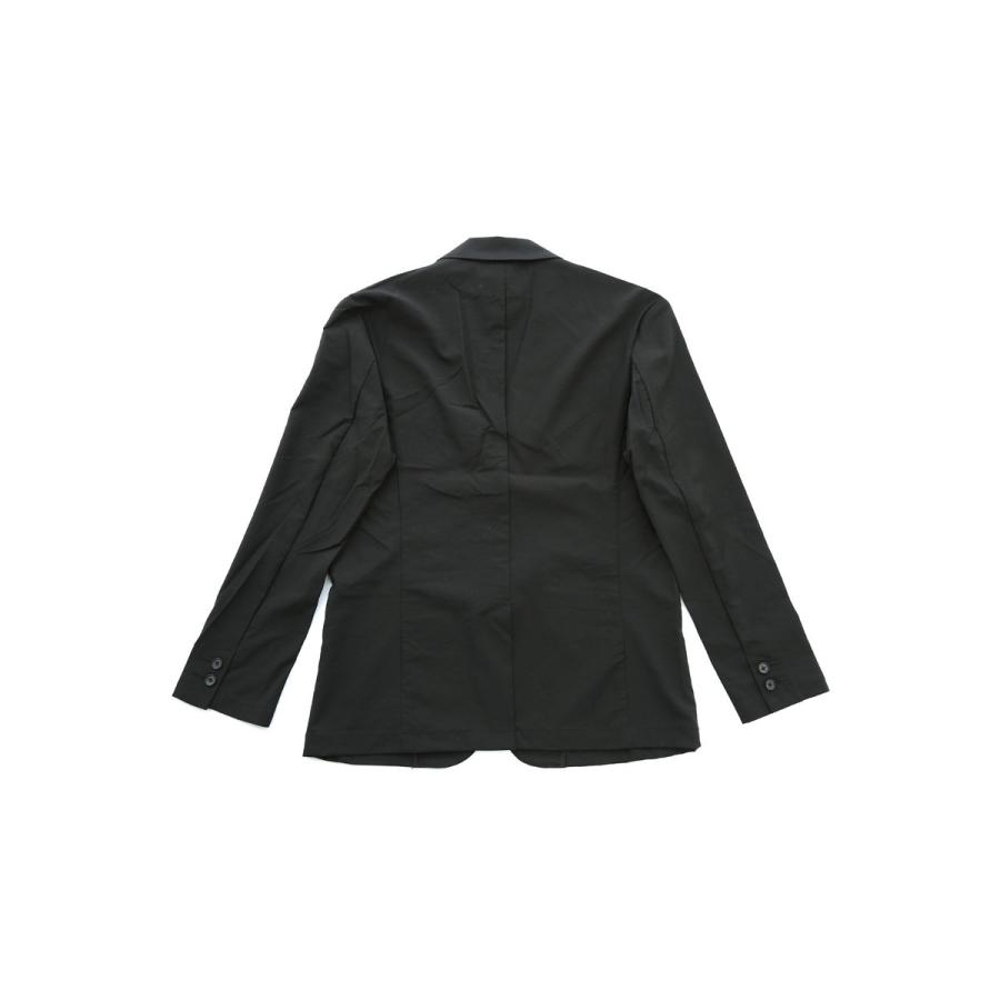 テーラードジャケット メンズ アウター パッカブル 撥水 シワ防止 ストレッチ 2つボタン 2B シングル 薄手 青 黒 メンズファッション | improves | 07