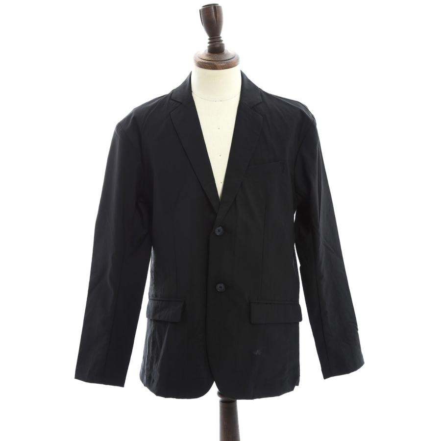 テーラードジャケット メンズ アウター パッカブル 撥水 シワ防止 ストレッチ 2つボタン 2B シングル 薄手 青 黒 メンズファッション | improves | 08