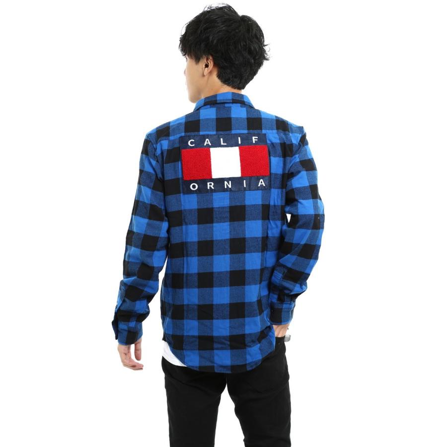 improves（インプローブス） ネルシャツ メンズ ブロックチェック柄